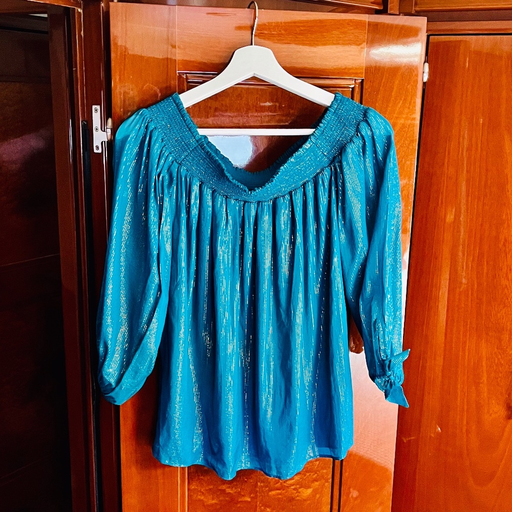 Lilly Putlitzer Off the Shoulder Top
